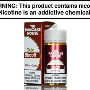 Gold Biscoff by Pancake House E-Liquid 100ml