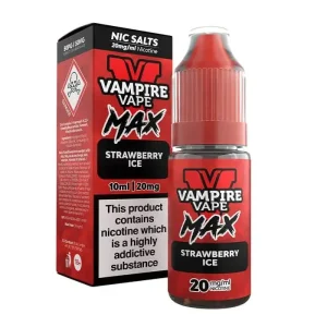 Vampire Vape Max Strawberry Ice 10ml Nic Salts
