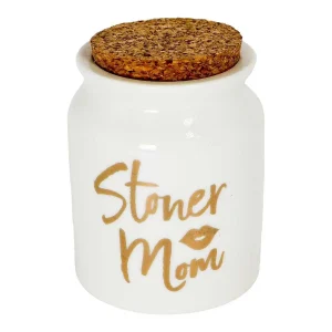 Stoner Mom Ceramic Stash Jar