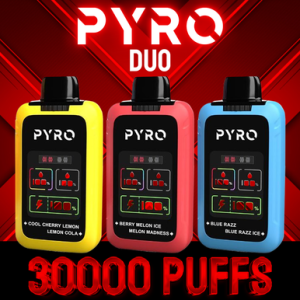 PYRO DUO 24ML 30,000 PUFFS DISPOSABLE VAPE