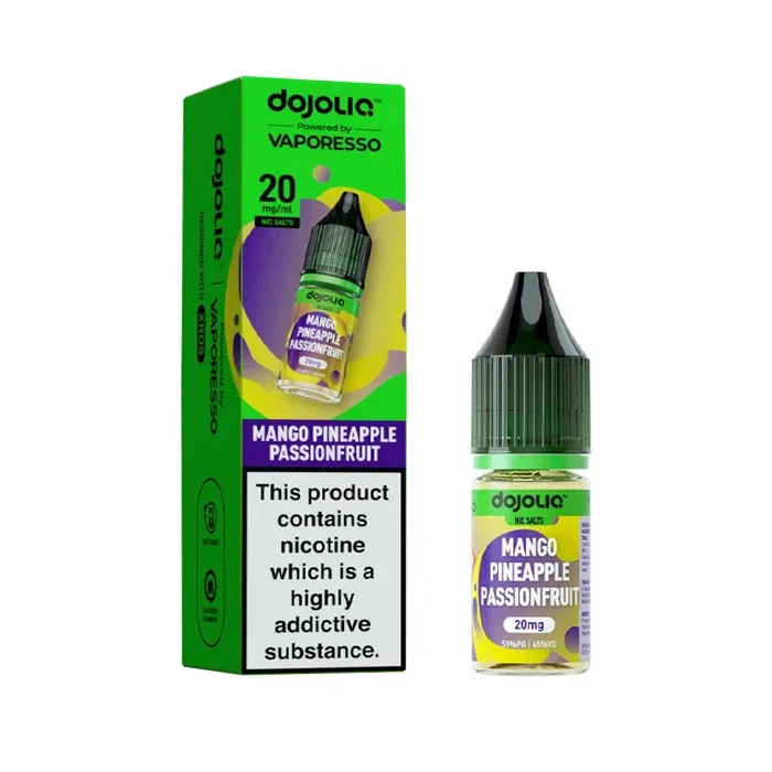 Mango Pineapple Passionfruit Nic Salt E-Liquid by Vaporesso Dojoliq