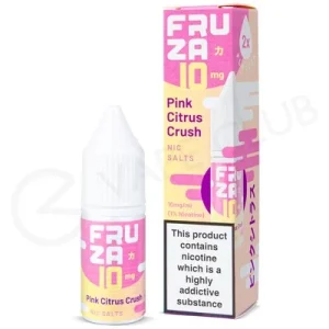Pink Citrus Crush Nic Salt E-Liquid by Fruza
