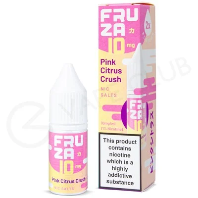 Pink Citrus Crush Nic Salt E-Liquid by Fruza