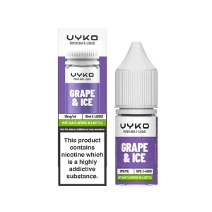 VYKO Bar Grape & Ice 10ml Nicotine Salt E-Liquid