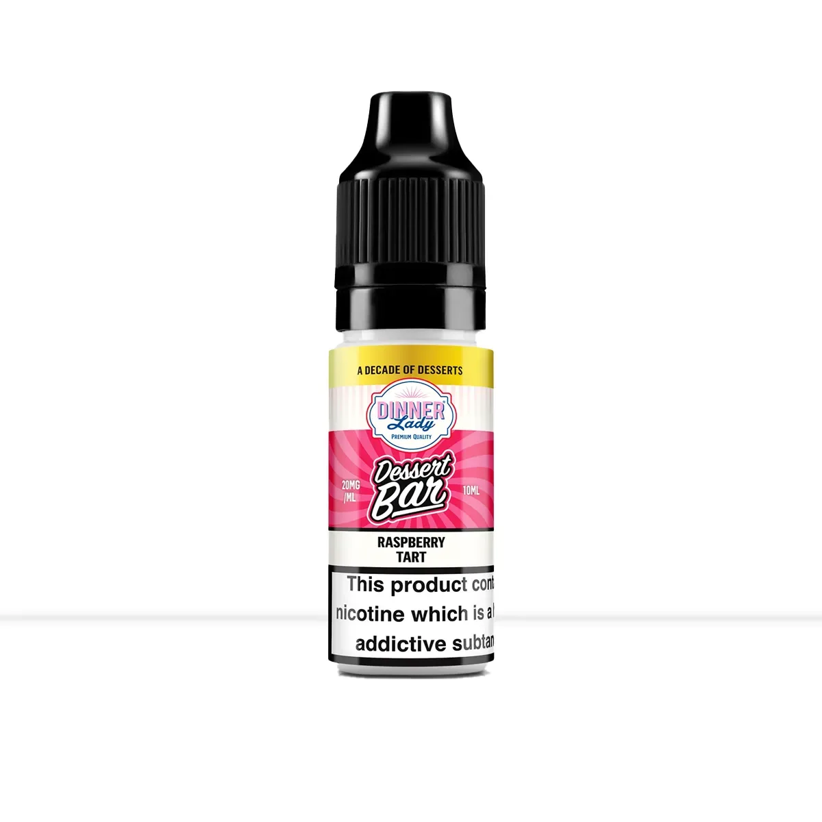 Dinner Lady Dessert Bar Raspberry Tart Nic Salt E-Liquid