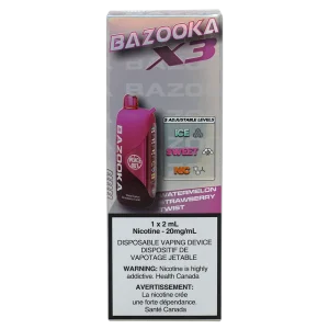Bazooka X3 Watermelon Strawberry Twist 2ml 20mg