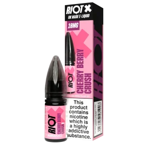 Cherry Berry Crush by Riot X Nic Salts