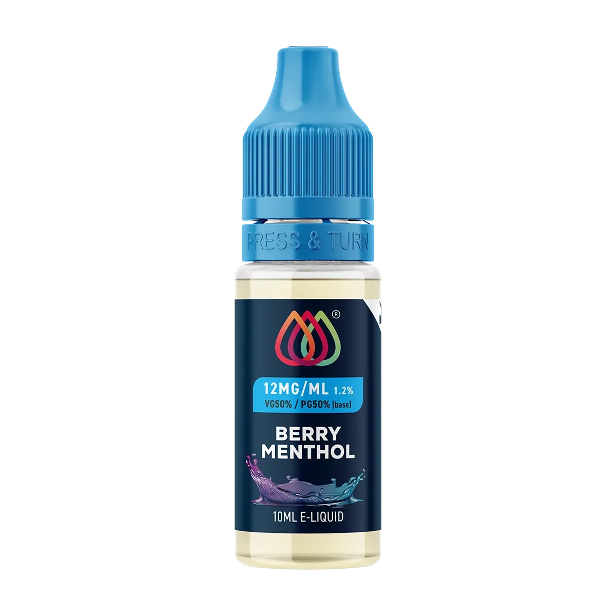 Berry Menthol E-Liquid by Aquavape - 10ml - Image 2