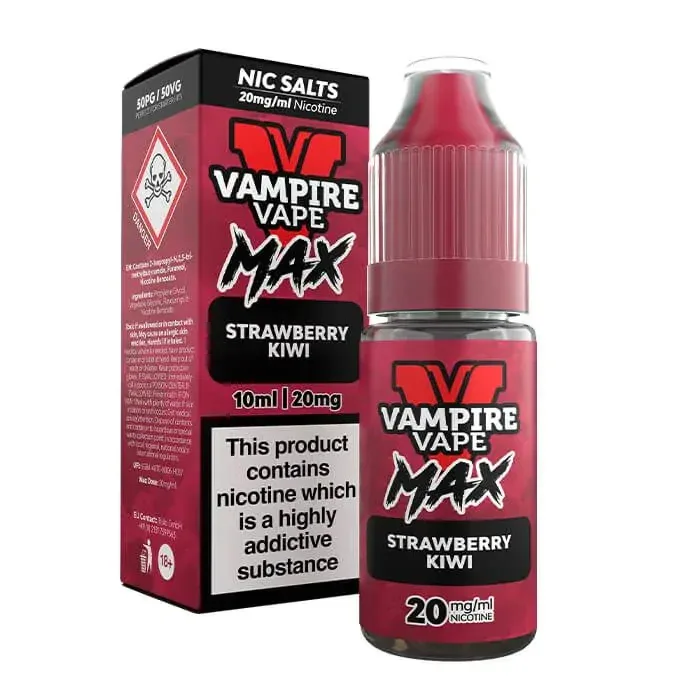 Vampire Vape Max Strawberry Kiwi 10ml Nic Salts