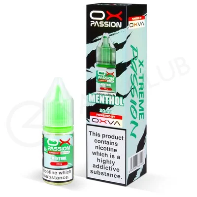 Menthol Nic Salt E-Liquid by Ox Passion