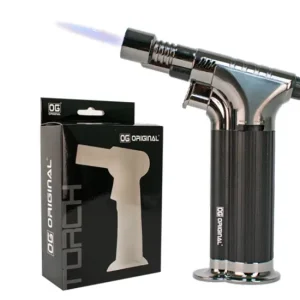 OG Original 6” Single Flame Butane Torch Lighter