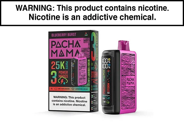 PACHAMAMA 25K DISPOSABLE VAPE – 25000 PUFFS - Image 2