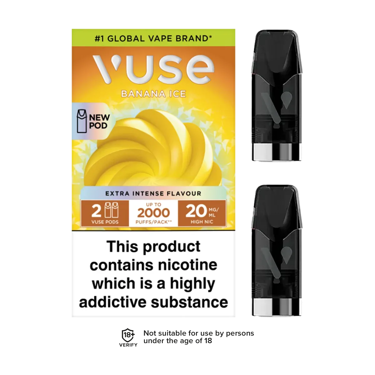 Banana Ice Vuse Pro Pods