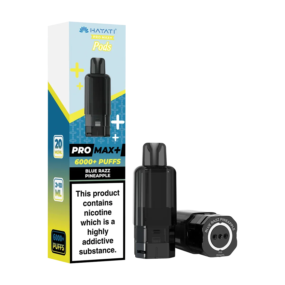 Blue Razz Pineapple Hayati Pro Max+ Refill Pack
