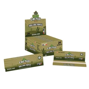 Cactus Rolling Papers - OG Hemp