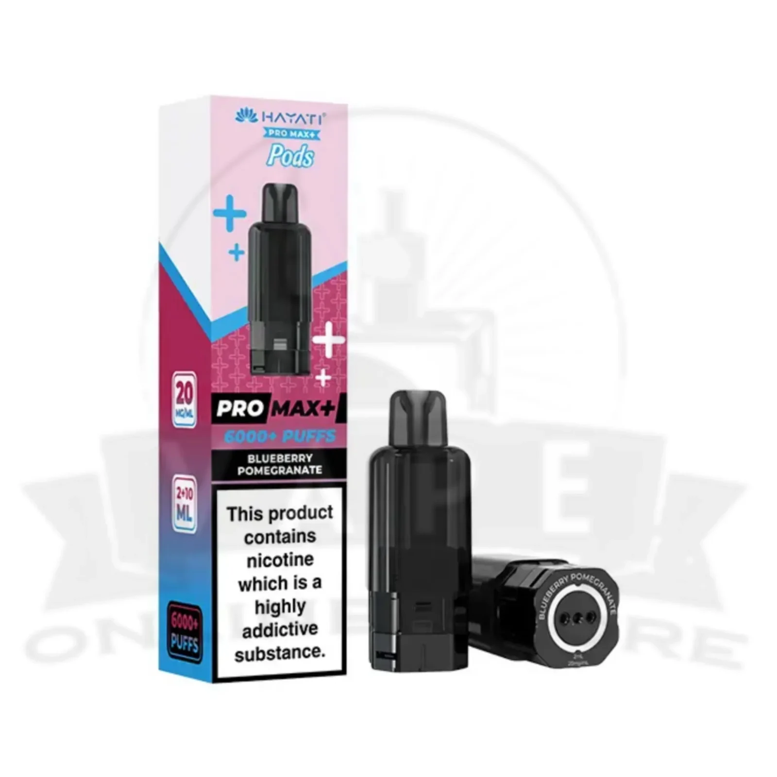Blueberry Pomegranate Hayati Pro Max Plus 6000 Refill Pods