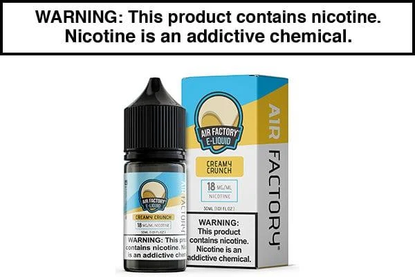 CREAMY CRUNCH BY AIR FACTORY SALT 30ML