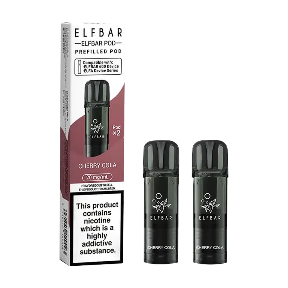 Cherry Cola Elfbar 600 Pods