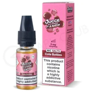 Cola Bottles Nic Salt E-Liquid by Jucce Candy
