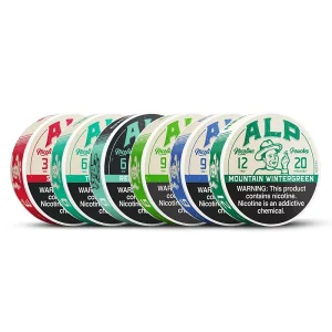 Alp Nicotine Pouches (20 Pouches/Tin)