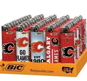 Bic Regular Lighter - Calgary Flames