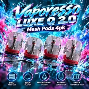 Vaporesso LUXE Q 2.0 Mesh Pods 4pk