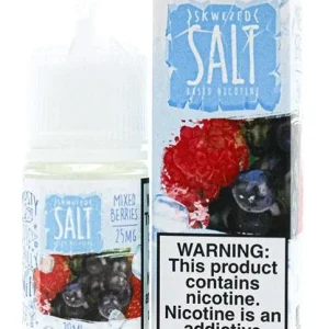Skwezed Salt - Mixed Berries Iced (Blended Burst Ice) 30ml
