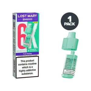Fruit Medley Lost Mary BM6000 Refill Pack