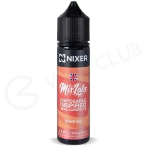 Peach Ice Longfill Concentrate by Nixer x Mix Labs