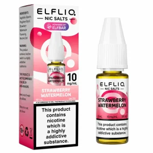 Elfbar Elfliq Nic Salt Eliquid 10ml - Strawberry Watermelon