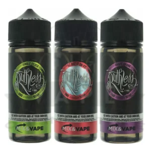 Shop Ruthless 100ml 70/30 VG PG | 30+ Flavours