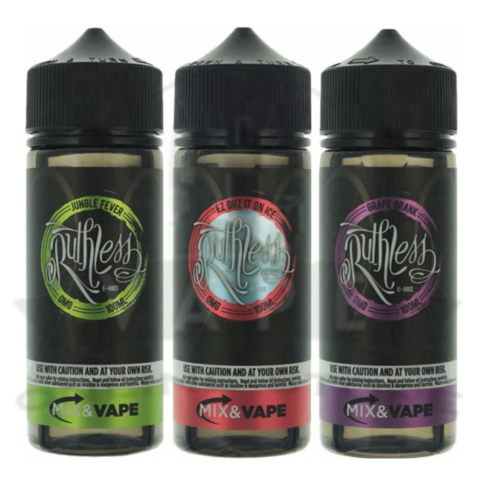 Shop Ruthless 100ml 70/30 VG PG | 30+ Flavours