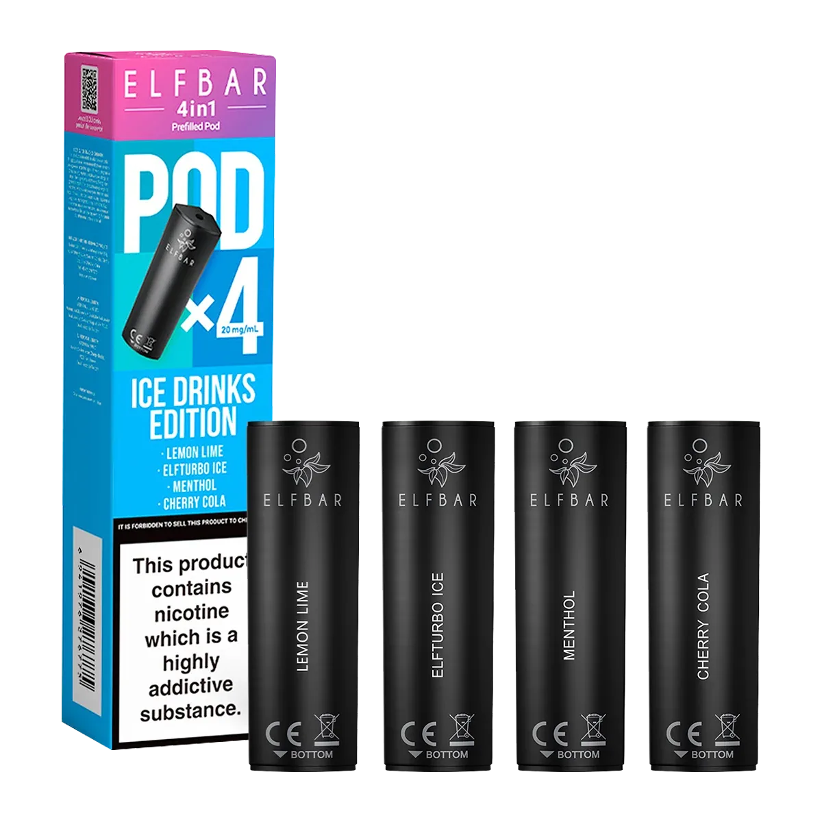 Ice Drinks Edition Elfbar 4in1 Pods