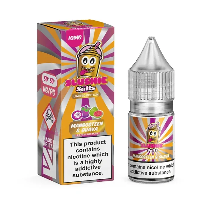 Mangosteen & Guava Nic Salt E-Liquid by Slushie Salts