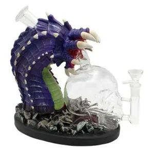 LED Sandworm Water Pipe - 9"