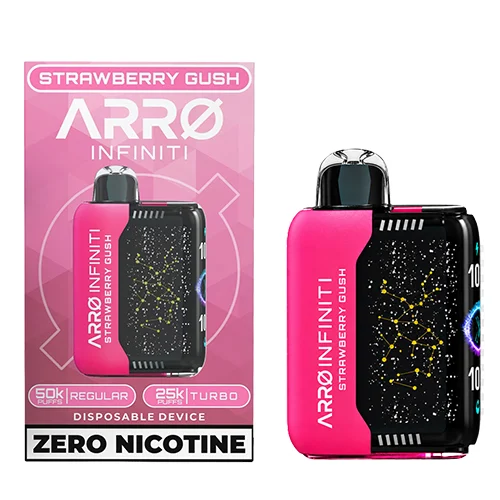 ARRO Infiniti Strawberry Gush 50K ZERO Nicotine Disposable