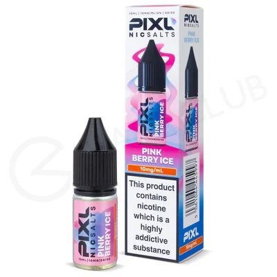 Pink Berry Ice E-Liquid by Pixl Nic Salts