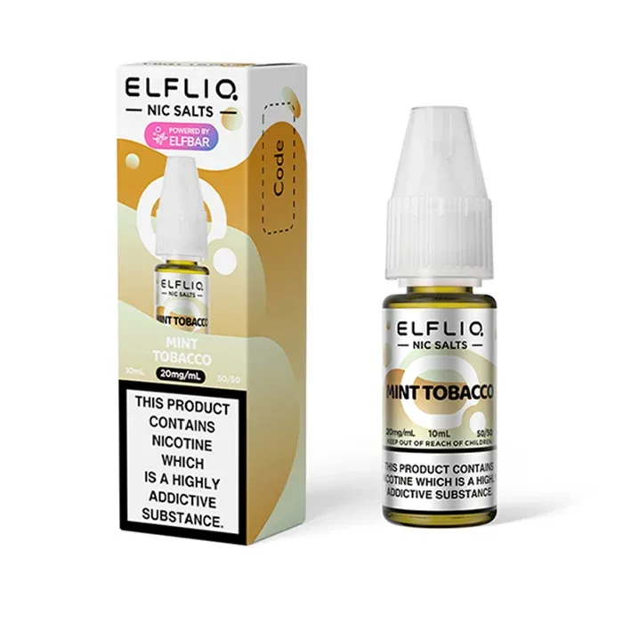 ELFLIQ Mint Tobacco 10ml Nicotine Salt E-Liquid