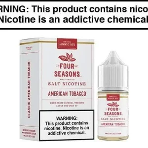 AMERICAN TOBACCO BY FOUR SEASONS SALTS 30ML