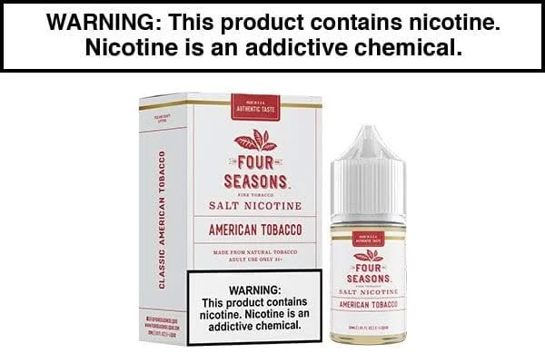 AMERICAN TOBACCO BY FOUR SEASONS SALTS 30ML