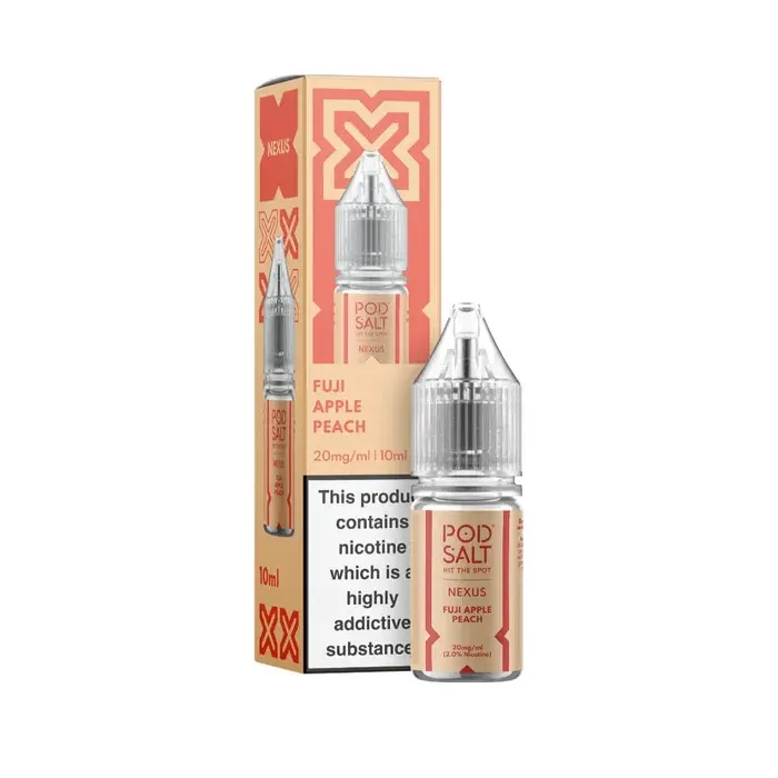 Fuji Apple Peach 10ml Nic Salt E-Liquid by Nexus