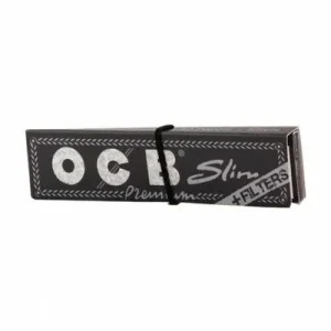 OCB Premium Black Slim Papers + Filters