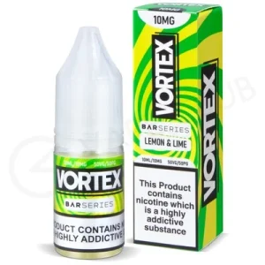 Lemon & Lime Nic Salt E-Liquid by Vortex Bar Series