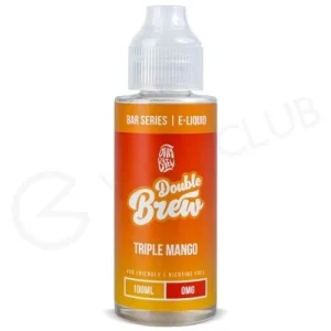 Triple Mango Shortfill E-Liquid by Double Brew Bar Series 100ml