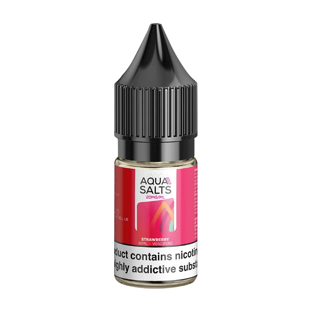 Strawberry Nic Salt by Aqua Salts 10ml - Image 2