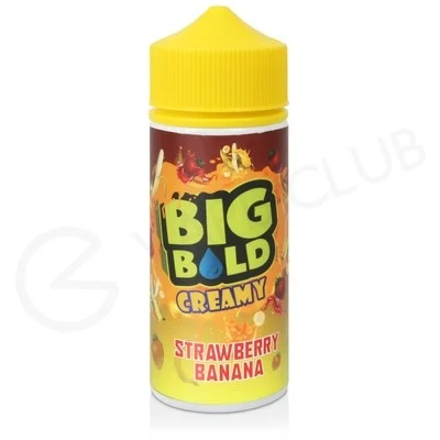 Strawberry Banana Shortfill E-Liquid by Big Bold 100ml