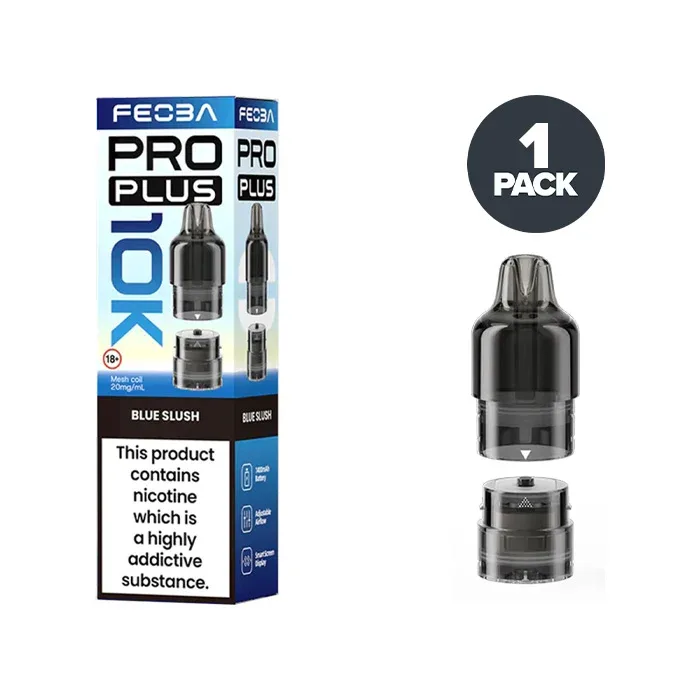 Blue Slush Feoba Pro Plus 10K Refill Pack