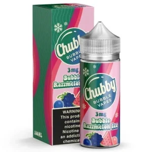 Chubby Bubble Vapes - Bubble Razzmelon Ice - 100ml