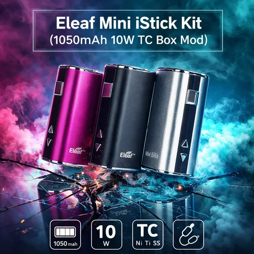 Eleaf Mini iStick Kit (1050mAh 10W TC Box Mod)