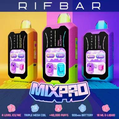 RIFBAR MIXPRO 40,000 PUFFS DISPOSABLE VAPE